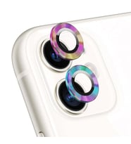 Microsonic Apple iPhone 11 Tekli Kamera Lens Koruma Camı Renkli (Çok Renkli)