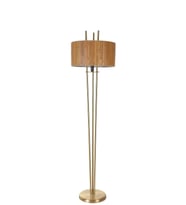 BELEN ESKİTME LAMBADER SİLİNDİR BAMBU 01 ABAJURLU