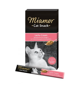 Mıamor Cream Somonlu Kedi Ödülü 6x15 Gr