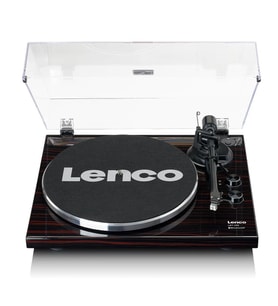 Lenco LBT-288 WA Pikap Plak Çalar Bluetoothlu Retro Koyu Kahve Ceviz Pikap Plak Çalar
