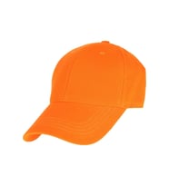 Düz Turuncu Gabardin Spor Şapka Spor Cap