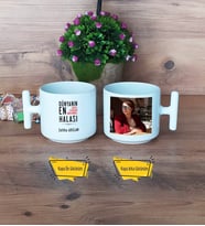 Halaya Hediye Kupa Bardak T Fotoğraflı Halaya Doğum Günü Hediyesi