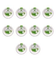 Roll-Up Nature Ekolojik Karton Kağıt Parti Tek Kullanımlık Tabak - 22 Cm. - 50 Adetlik 10 Paket