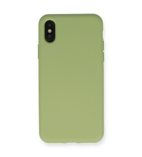 Iphone Xs Max Kılıf Nano Içi Kadife Silikon - Yeşil