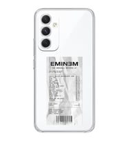 Samsung Galaxy A25 Uyumlu Eminem Tasarımlı Şeffaf Telefon Kılıfı