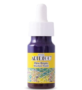 Artdeco Ebru Boyası Damlalıklı 30Ml Mürdüm