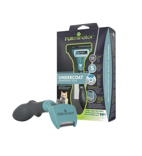 Furminator Uzun Tüylü Long Hair Kediler için Tüy Toplayıcı Kedi Tarağı 3,9cm [S]