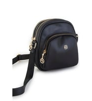 Nas Bag Kadın Çapraz Çanta Siyah Dona