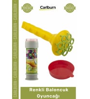 #Oyuncak Renkli Güvenli Malzeme Çocuk Motor Beceri Oyunu Poşetli Paket Borazan Baloncuk Oyuncağı