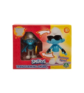 Şirinler Dönüşen Figürler - Süslü Şirin 10 cm