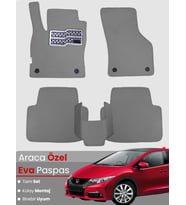 HONDA CİVİC FB/FG HATCHBACK (2012-2015) Uyumlu EVA Paspas Tam Set–Araca Özel Tasarım