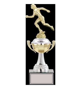 ODAK KUPA - Figürlü Kupalar - Atletizm Kadın Figürlü Kupalar FG-046 B - 33 cm