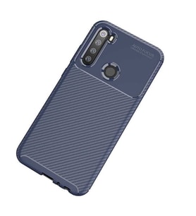 Xiaomi Redmi Note 8T Kılıf Esnek Soft Karbon Tasarım Legion Serisi (Lacivert)