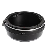 OLYMPUS MİCRO 4/3 (M4/3)  İÇİN CANON EOS LENS ADAPTÖRÜ (Siyah)