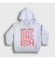 Presmono Unisex Çocuk Beyaz Day One Ish V2 Wwe Güreş The Usos Kapüşonlu Sweatshirt 525608tt (Beyaz)