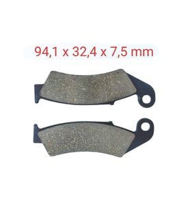 Honda Ön Fren Disk Balatası Fa125-Fa143 Cr 125-250 R Trx 250 Xr 250 L 500 Vfr 750 Rvf 750