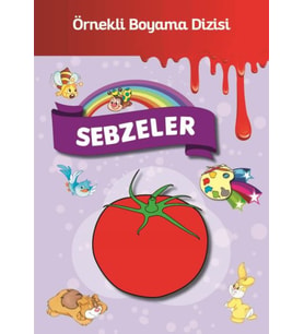 Örnekli Boyama - Sebzeler