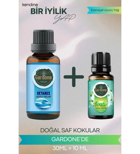 Okyanus 30 ML + Fresh 10 ML ( Oda Kokusu Aroma Terapi Buhurdanlık / Difüzör Yağı ) Set 2 Adet