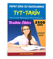 Yapay Zeka İle TYT Tarih (Güncel Müfredat)