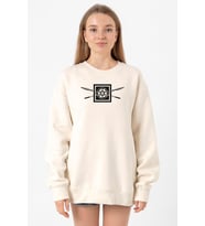 The Wheel Of Time Aiel Ekru Kadın 2ip Sweatshirt
