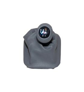 BMW E30 1983-1991 Topuzlu Vites K&ouml;r&uuml;ğ&uuml; 5 İleri Man Şanz Gri Suni Deri Işıklı M 25111221510 Wender