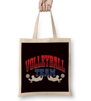 Volleyball Team Player Coach Squad Ball Sports Athlete Game Bez Çanta Uzun Saplı