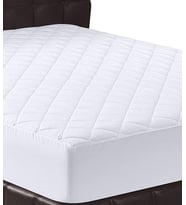 Royam Mevsim Kapitone Yatak Koruyucu Alez Fitted Çift Kişilik Battal 180 x 200 (Beyaz)