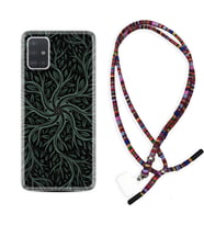Samsung a71 A72 A73 A7 A9 2018 C7 C9 Kılıf Boyun Asklı Rasta Silikon Sarmaşıklar 1675