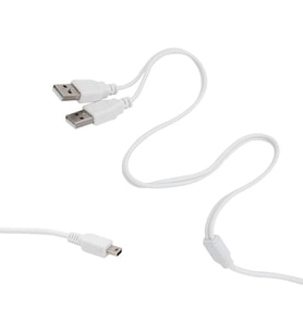USB 2.0 Dual Erkek - Mini USB 5 Pin Kablo 1.5 Metre