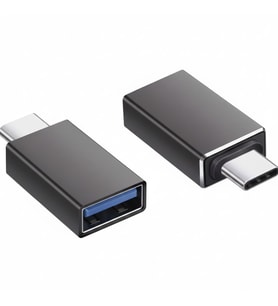 Hadron HDX5050 Type-C to USB 3.0 OTG Dönüştürücü Adaptör - Siyah