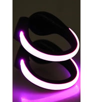 LED Pembe Işıklı Ayakkabı Takılabilir Aksesuar