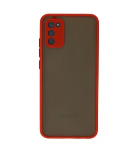 Samsung Galaxy A02s Kılıf Montreal Silikon Kapak - Kırmızı