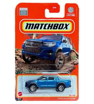 Matchbox Toyota Hilux Pickup - Mavi (1/64) Yurt Dışı Uzun Kartonet - HVL85