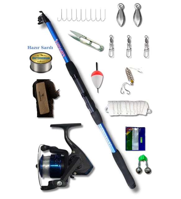 TRAVEL 165CM 50-150gr Powerex Mini 200 Çocuk Olta Seti