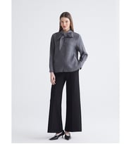 LCWAIKIKI Classic Siyah Standart Fit Geniş Paça Kadın Pantolon