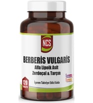 Ncs Berberis Vulgaris Alfa Lipoik Asit Tarçın Zerdeçal 120 Tablet