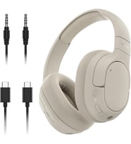 Belkin Aud008 Sf Kafaüstü Kulaklık-Krem - 60 Saat Oynatma Özellikli Kulak Üstü Kulaklık, Derin Bas,