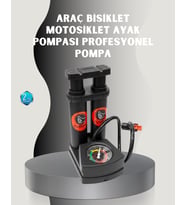 Ayak Basmalı Ha Pompası Şişme Ürünler ve Lastikler İçin