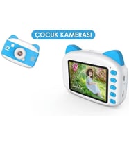 Northcity X900 Dijital Çocuk Fotoğraf Makinesi - 1080p HD Selfie Kamera 3.5 İnç Ekran
