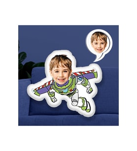 Kişiye Özel Fotoğraflı Buzz Lightyear Yastık 115609 50 cm