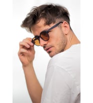 Carlo Matte Navy Blue Güneş Gözlüğü