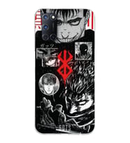 Oppo A52/A72/A92 Uyumlu Berserk Anime Tasarımlı Şeffaf Telefon Kılıfı