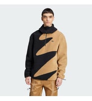 adidas IZ4852 FLEECE JACKET Erkek Eşofman Üstü (Siyah)