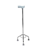 Uzunluk Ayarlı Üç Ayaklı Yürüme Bastonu, Medikal Tripod Denge Değneği
