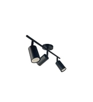 Lüks Spot Siyah 3'lü Avize  Kaliteli Modern Metal Avize (Çok Renkli)