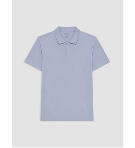 LCWAIKIKI Classic Mavi Polo Yaka Soft Touch %100 Pamuk Erkek Tişört