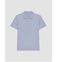 LCWAIKIKI Classic Mavi Polo Yaka Soft Touch %100 Pamuk Erkek Tişört