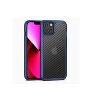 Apple iPhone 13 Mini Uyumlu Kılıf Zore İnoks Kapak (Mavi)