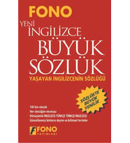 Yeni İngilizce Büyük Sözlük: Yaşayan İngilizcenin Sözlüğü (Krem)