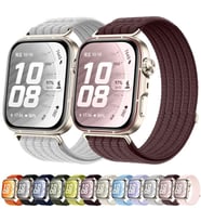 Lexroo Huawei Watch Fit 5/Fit 5 Pro/Fit 4/Fit 4 Pro/Fit 3 ile Uyumlu Kordon Naylon Dokuma Rahat